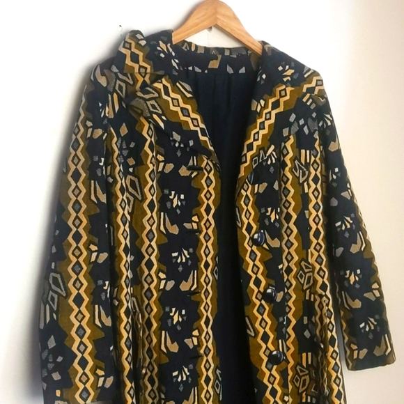 Count Romi Jackets & Blazers - Geometric Vintage Coat